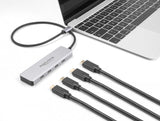 Delock Usb 10 Gbps Usb Tipo-C Hub Con 4 X Usb Tipo-C Hembra