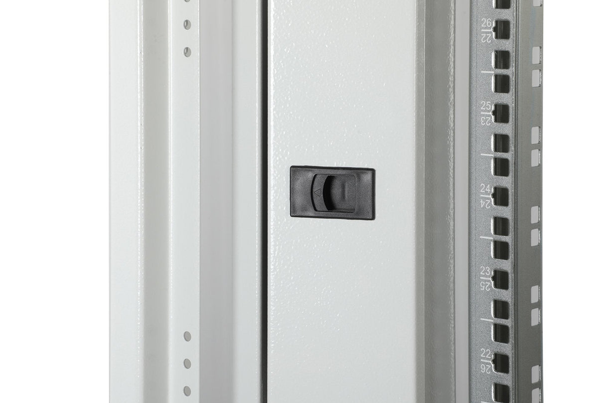 Armario De Red De 47u, Unique, 2244x800x1000 Mm Bastidor Abierto, Gris
