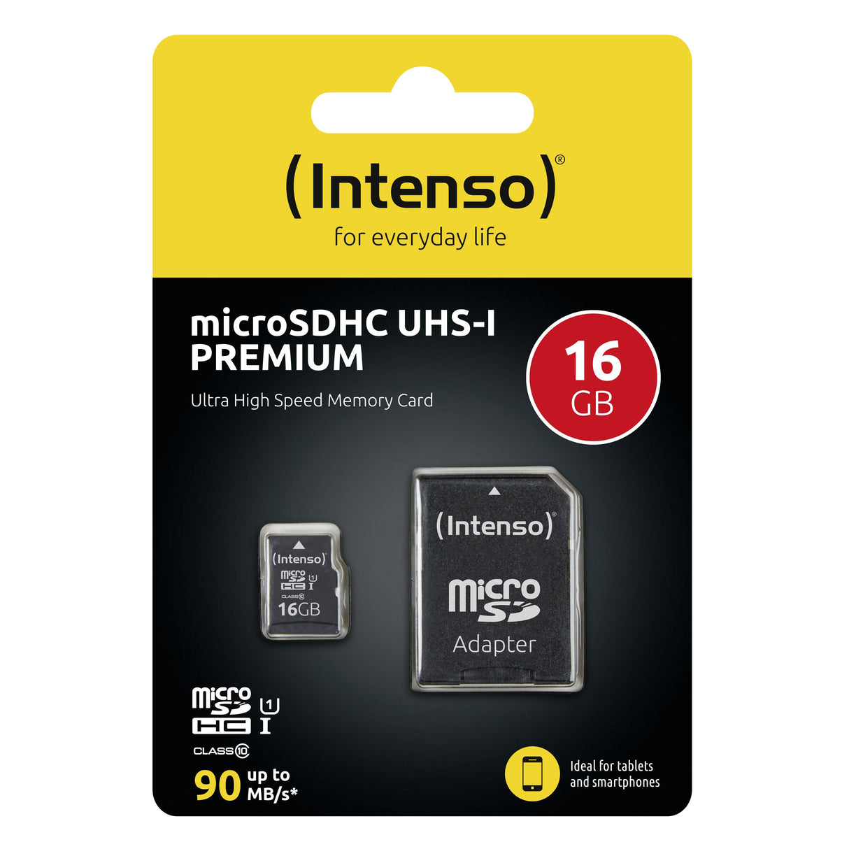 Intenso 3423470 Micro Sd Uhs-I Premium 16gb C/Adap