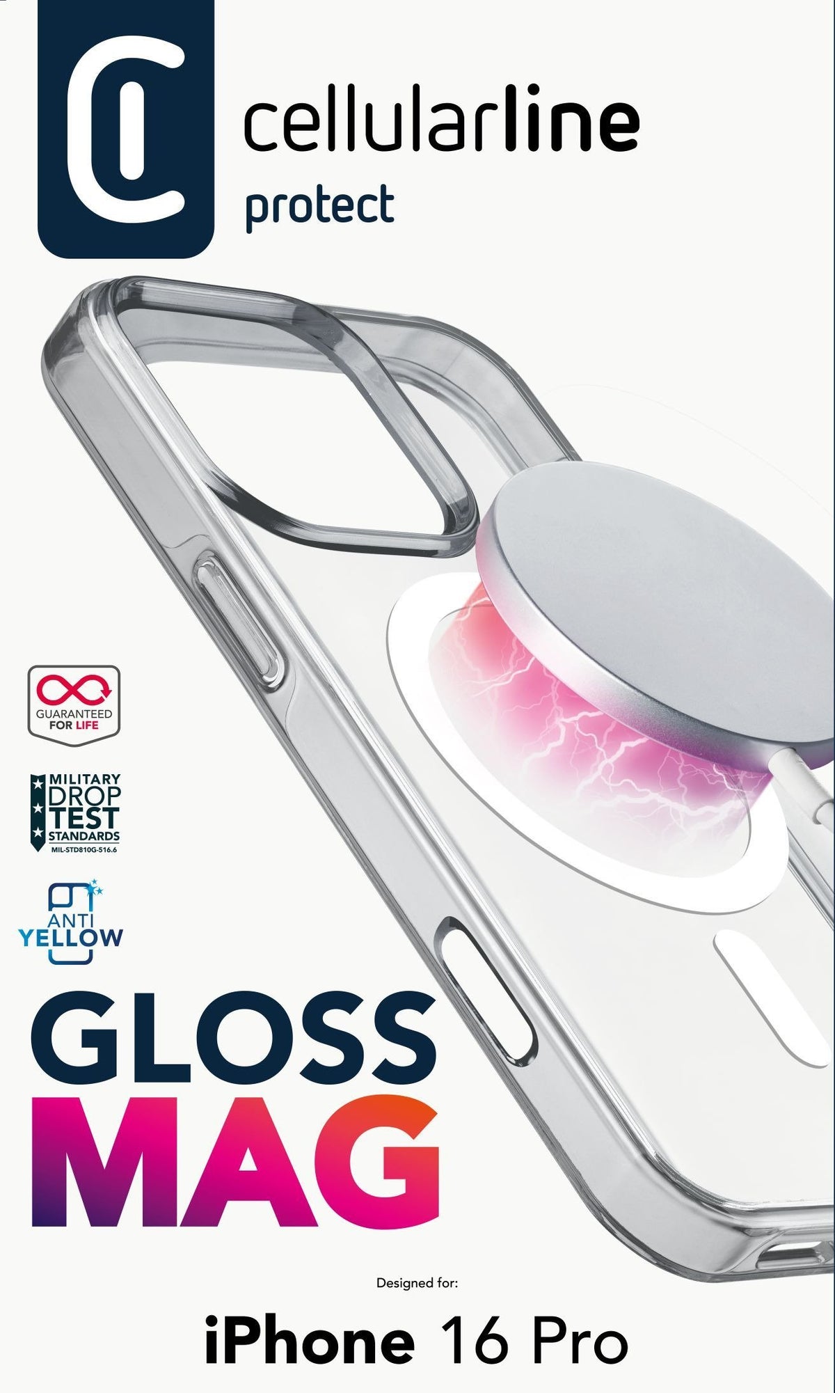 EAN 8018080482847 - Cellularline 8018080482847 funda para teléfono móvil 16 cm (6.3") Transparente imagen 2