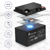 Extralink Akumulator Battery Accumulator 12v 40ah - Batterie - 40.000 Mah Sealed Lead Acid (Vrla) 13.5 V 12 Ah
