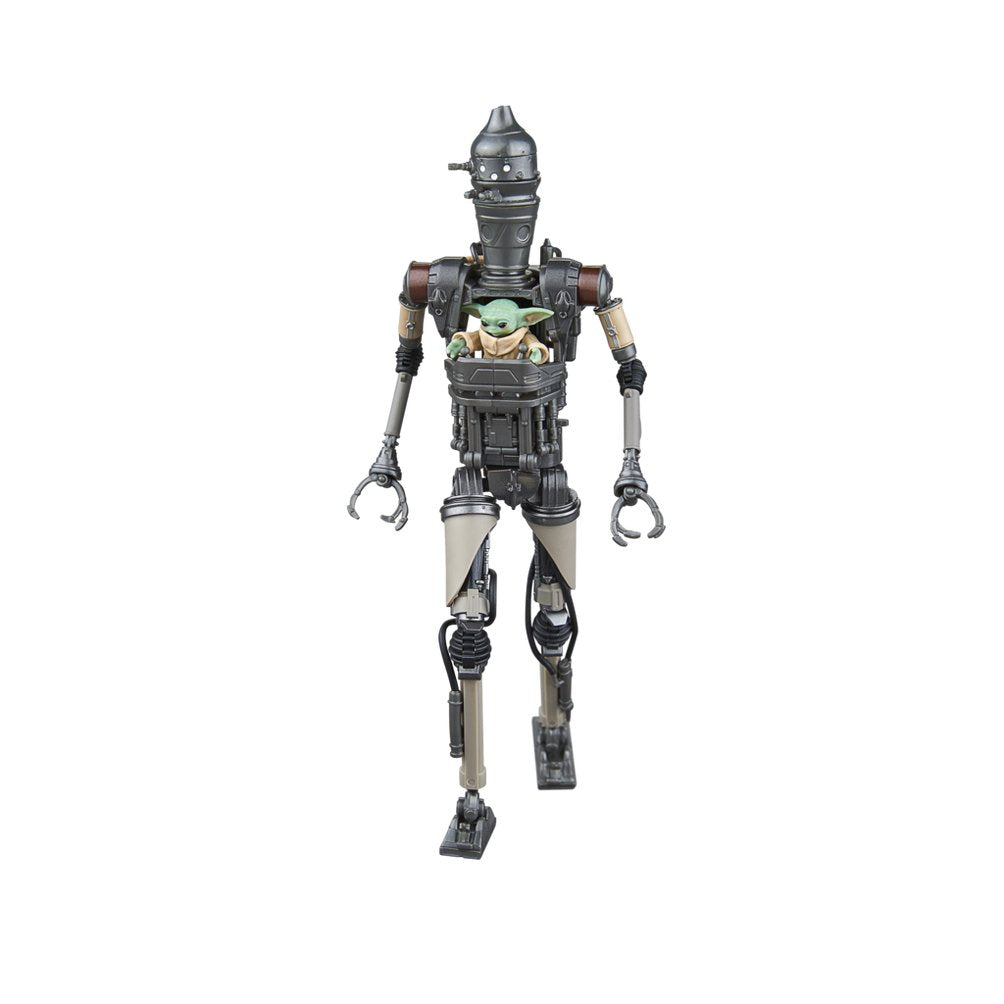 Figura Hasbro Star Wars: The Mandalorian The Black Series Ig 12 & Grogu