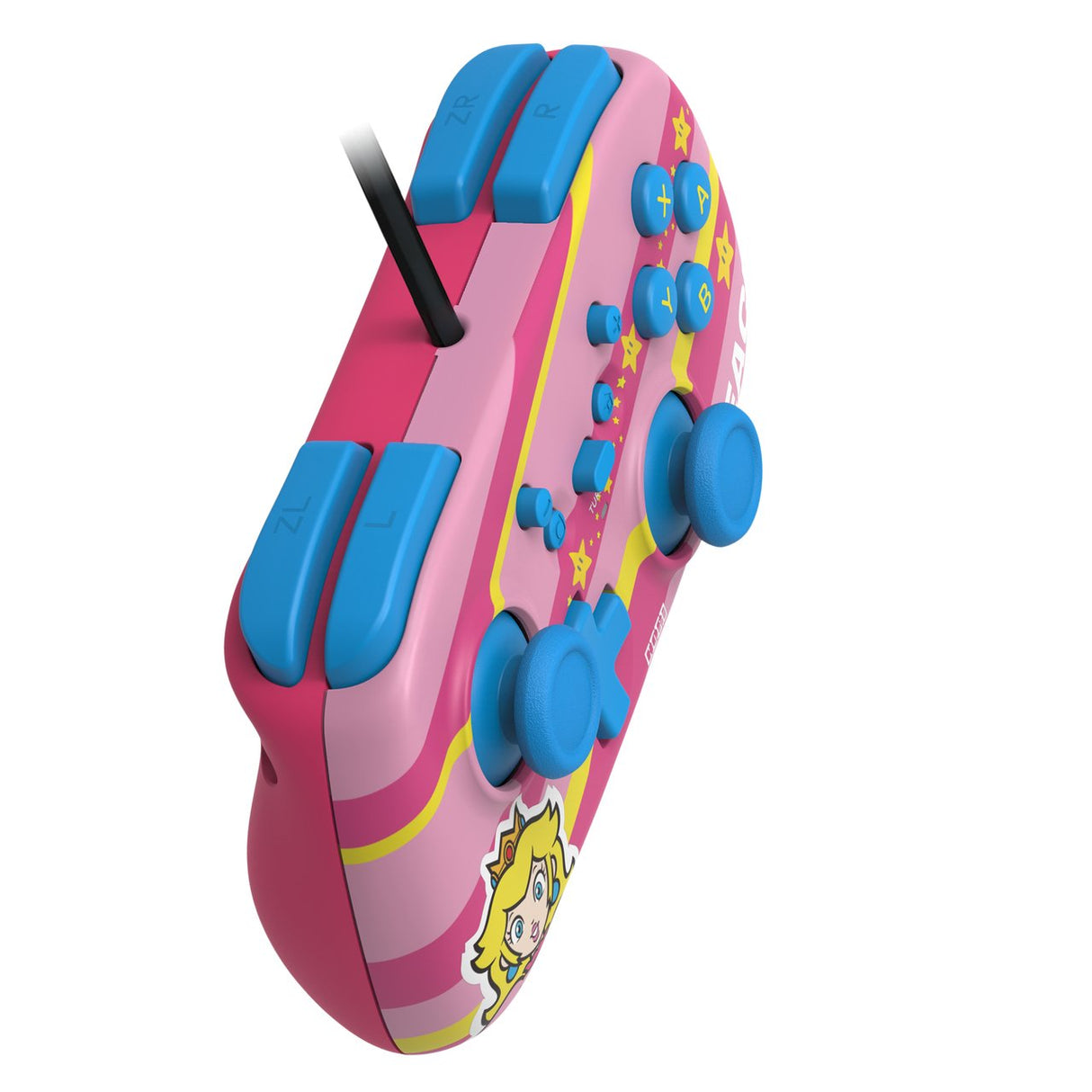 Gamepad Hori Controller Mini Peach Para Nintendo Switch Cableado