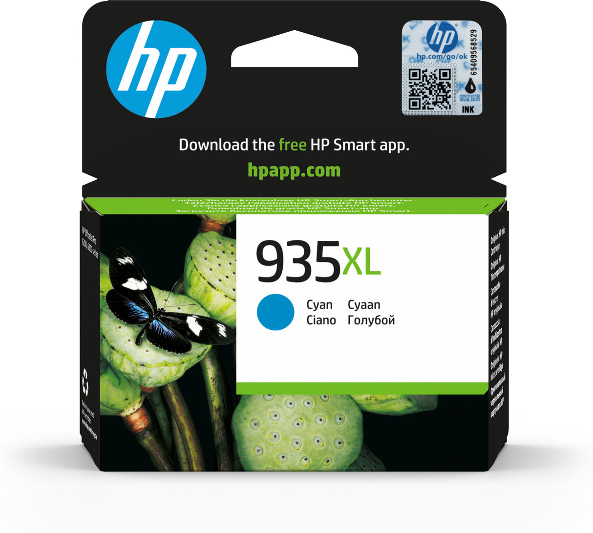 Tinta Original Hp 935xl Cian C2p24ae