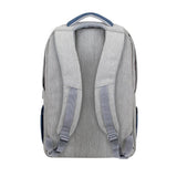 Mochila Riva Nb Prater 17.3" 7567 Gris/Azul Oscuro