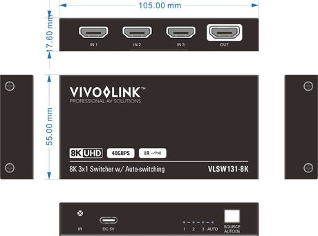 EAN 5715063697900 - Vivolink VLSW131-8K no categorizado imagen 6