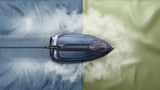 Plancha A Vapor Philips 6000 Series Dst6120/20  Suela Steamglide Plus 2600 W Azul
