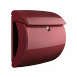Burg-Wächter Piano 886 Merlot Briefkasten Plástico Rojo