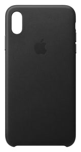 Apple Iphone Xs Max Leather Case - Black