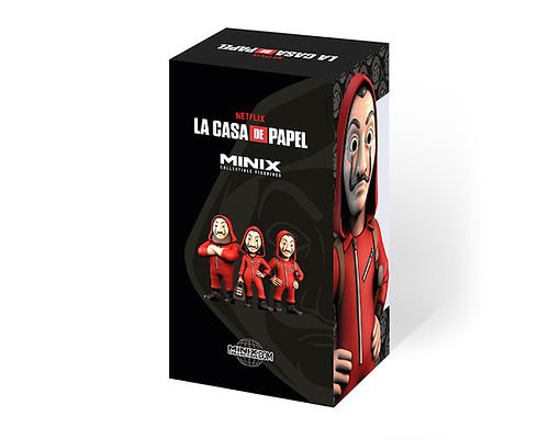 Figura Minix Berlin La Casa De Papel 12cm