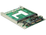 Delock Converter Sata 22pin >2 X Msata 2,5" 7mm