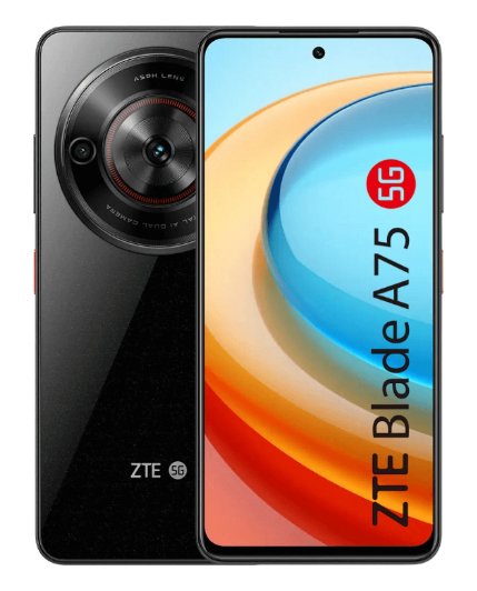 Tim Zte Blade A75 5g 16,8 Cm (6.6") Sim Doble Android 13 Usb Tipo C 4 Gb 128 Gb 5000 Mah Negro