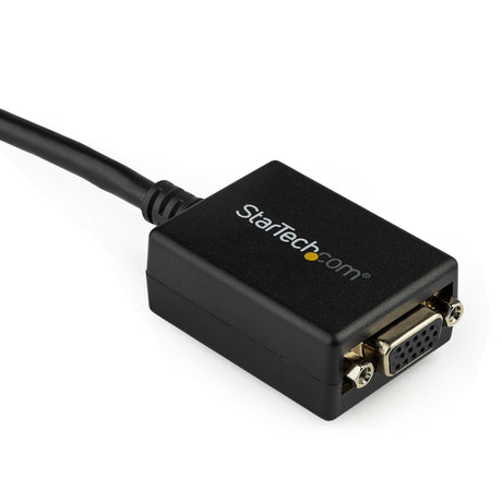 EAN 0065030836883 - StarTech.com DP2VGA2 adaptador de cable de vídeo 0,225 m VGA (D-Sub) Negro imagen 3