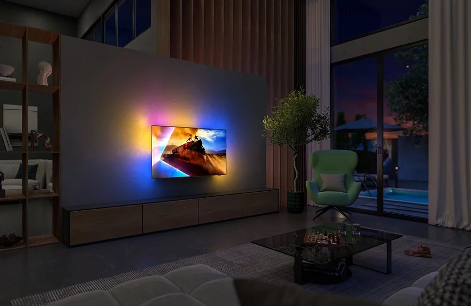 Philips 65oled761/12 164 Cm 65 Pulgadas), Negro, Ultrahd/4k, Ambilight 3-Seitig, 120hz Panel) 65oled761/12