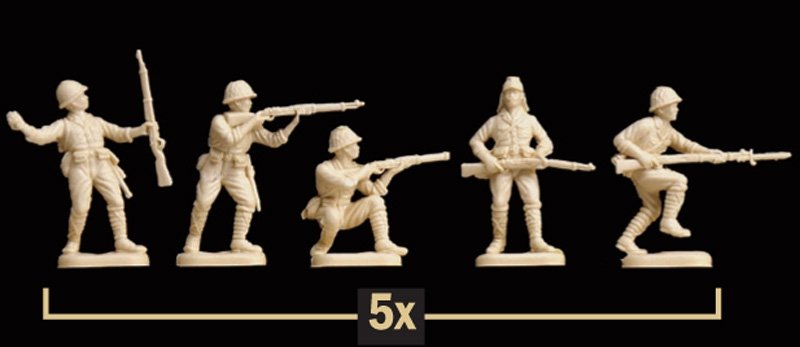 Italeri 6170 - Maqueta Figuras Japanese Infantry. Escala 1/72