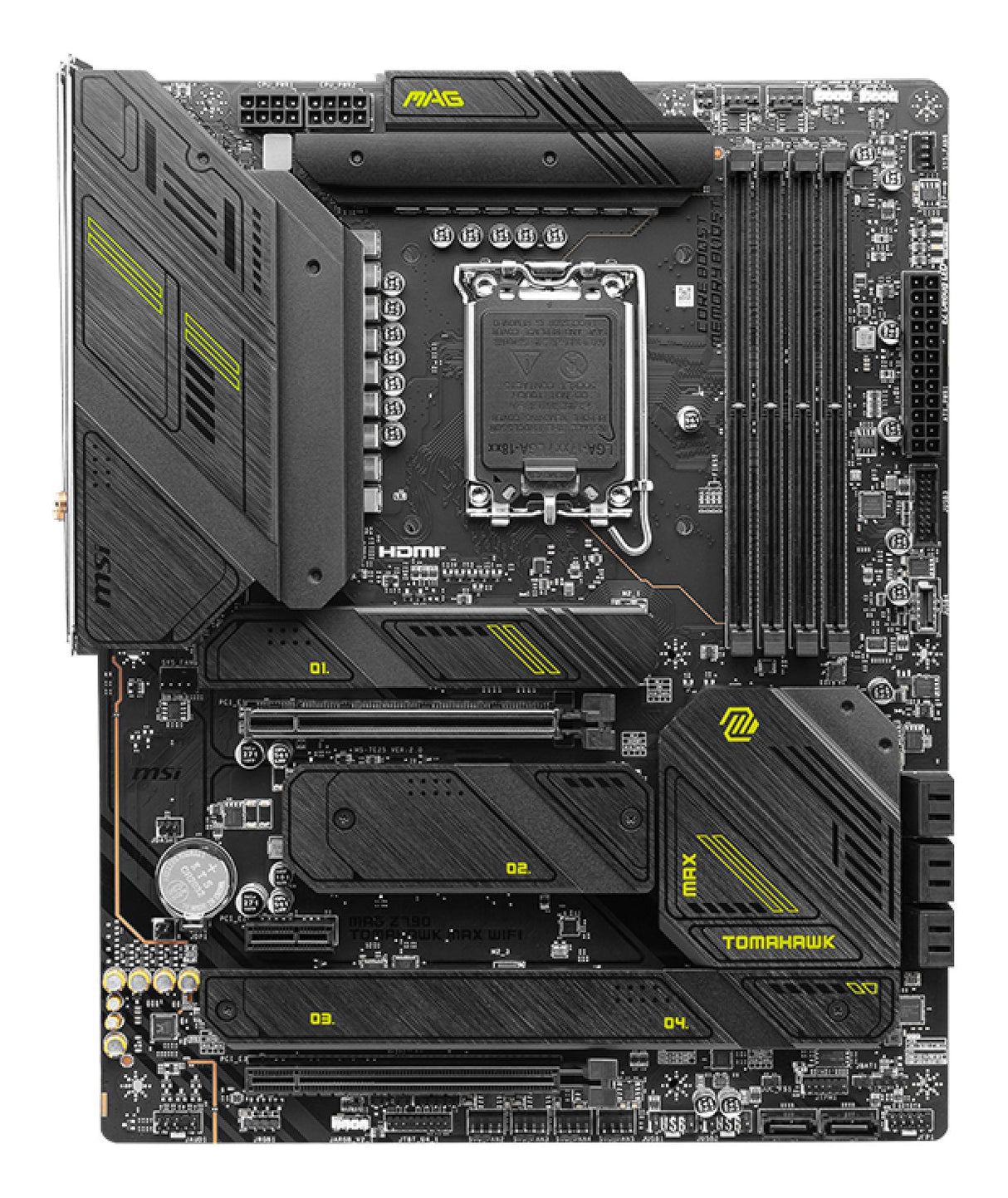 Placa Base Msi Mag Z790 Tomahawk Max Wifi,  Lga 1700 Atx 7e25-002r
