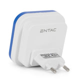 Entac Nachtlicht 0.5w Quadratisch Cw Blue Dämmerungssensor