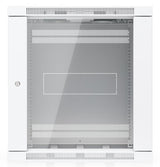 Fully Assembled Wall-Mount Rack With Built-In Fans And Uacc-Rack-12u-Wall-600-G