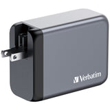Cargador Gan De Pared Universal Verbatim Gnc-200 3xusb Tipo-C 1xusb 200w
