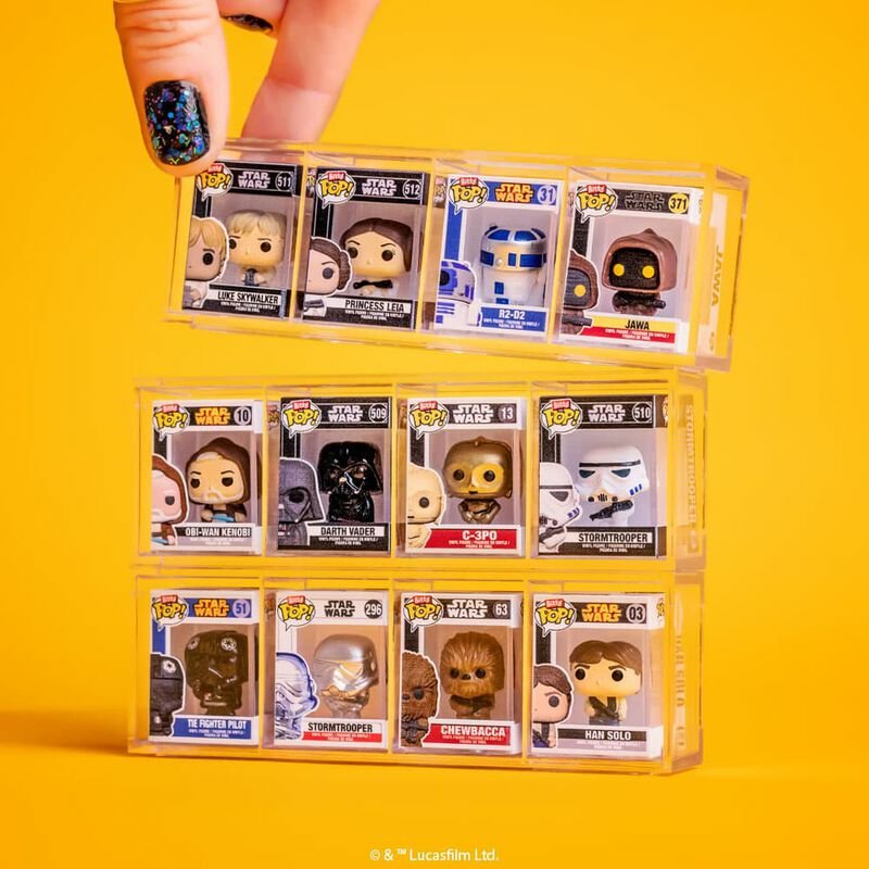 Blister 4 Figuras Bitty Pop Star Wars Luke