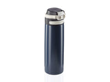 Leifheit 03275 Taza De Viaje 600 Ml Negro, Azul Acero Inoxidable