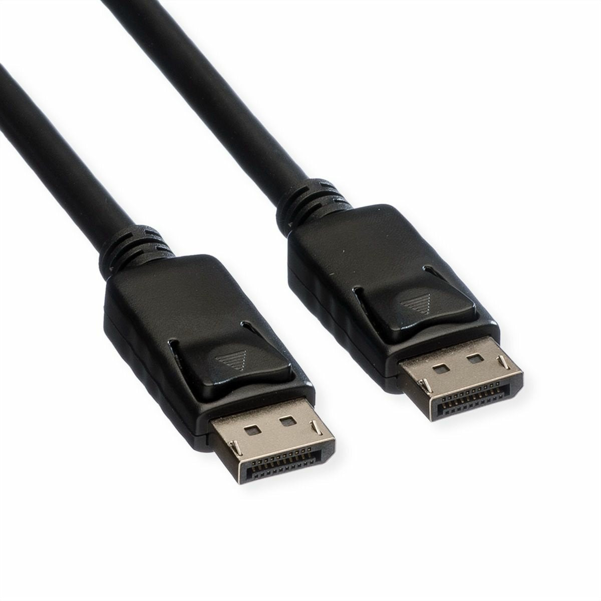 Roline Displayport Cable, Dp-Dp, V1.2, St - St, Tpe, Schwarz, 1,5 M