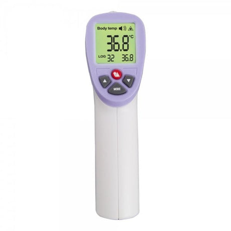 EAN 5901299914960 - Esperanza ECT002 termómetro digital Termómetro con sensor remoto Púrpura, Blanco Oído, Frente, Oral, Rect imagen 2