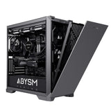 Abysm Gaming Danube Mura Pro Caja Torre Atx, Eatx, Itx, Micro Atx - 3.5" Y 2.5" - Usb-C 3.2, Usb-A 3.2 Y Audio - Soporta Refrigeracion Liquida
