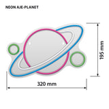 EAN 5901443123538 - Activejet AJE-NEON PLANET iluminación de techo imagen 3