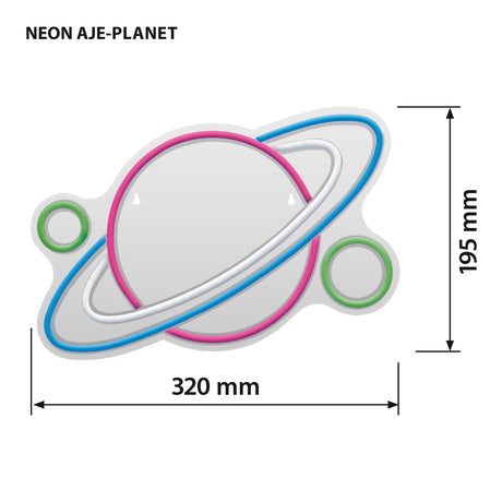 EAN 5901443123538 - Activejet AJE-NEON PLANET iluminación de techo imagen 3