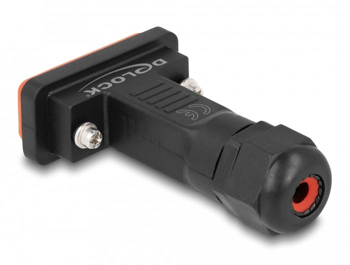 Delock D-Sub De 15 Pines Macho Con Carcasa Ip67 Resistente Al Agua