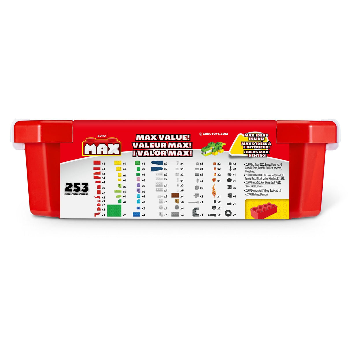 Max Build More-Construct Ion-Value Brick 253 Bri