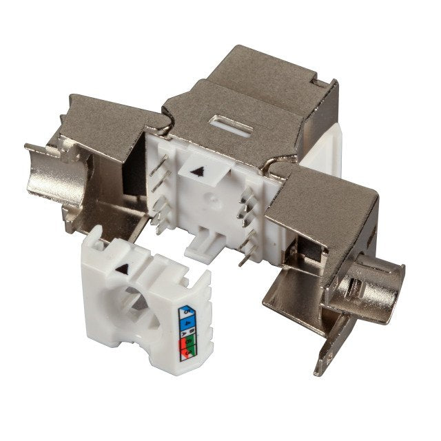 Efb Rj45 Keystone Stp, Cat.6a, 500mhz, Componentes Certificados