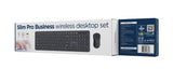 Gembird Slim Pro Business Wireless Desktop Set Negro Us Layout