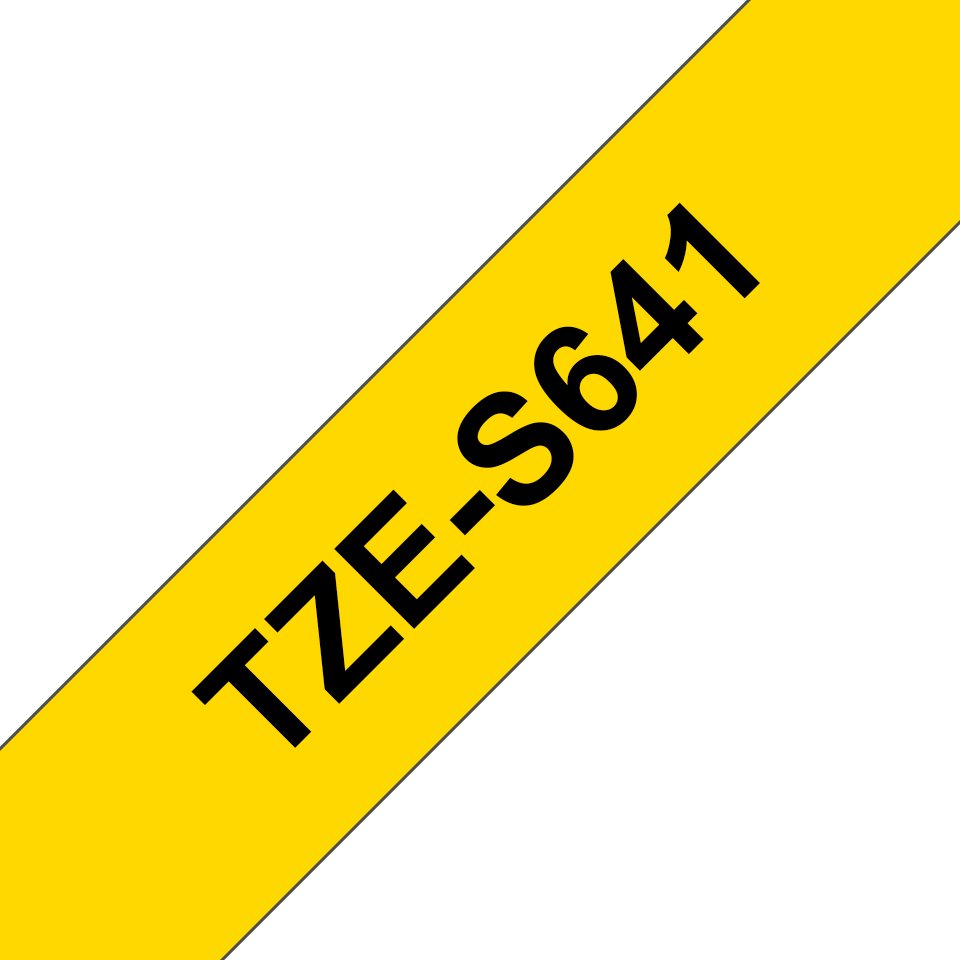 EAN 4977766692205 - Brother TZE-S641 cinta para impresora de etiquetas Negro sobre amarillo TZ imagen 1
