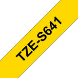 EAN 4977766692205 - Brother TZE-S641 cinta para impresora de etiquetas Negro sobre amarillo TZ imagen 1