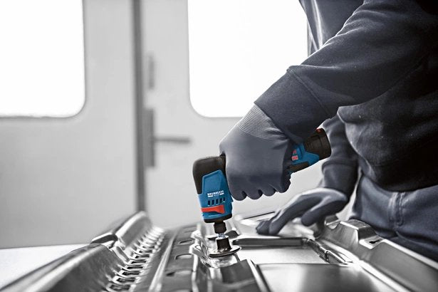 Amoladora Recta A Batería Bosch Professional Gwg 12v-50 S Professional Solo Azul/Negro, Sin Batería Ni Cargador