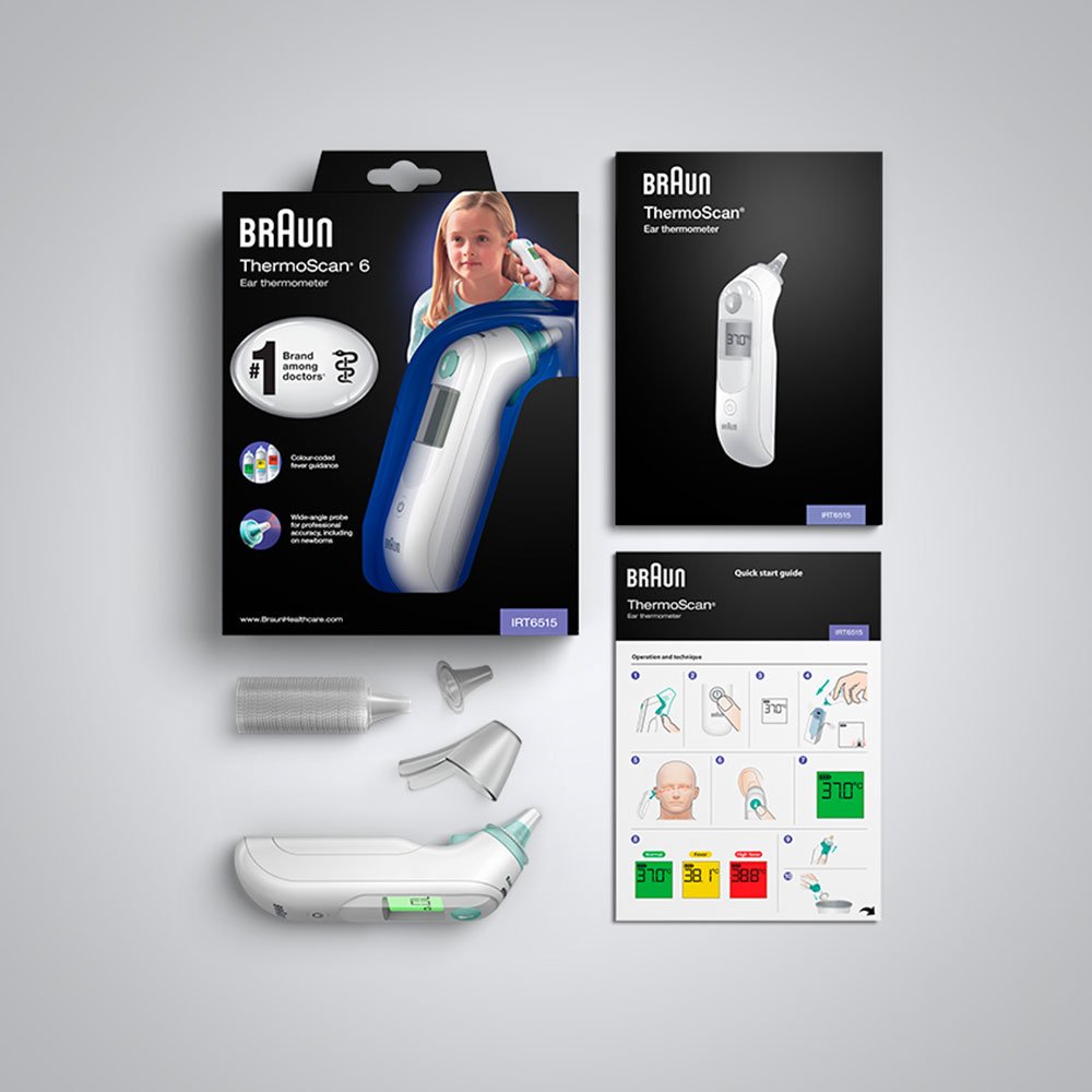 Braun Thermoscan 6, Termometro Corporal De Oido Irt6515mnla
