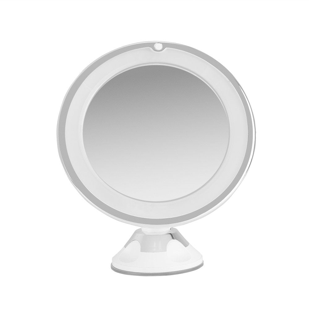 Espejo Cosmético De Pared Con Luz Orbegozo Esp 1010 Ø17cm