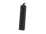 EAN 5901969414899 - Lanberg PS0-05E-0300-BK base múltiple 3 m 5 salidas AC Interior Negro imagen 1