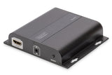 EAN 4016032448990 - Digitus DS-55123 extensor audio/video Receptor AV Negro imagen 1