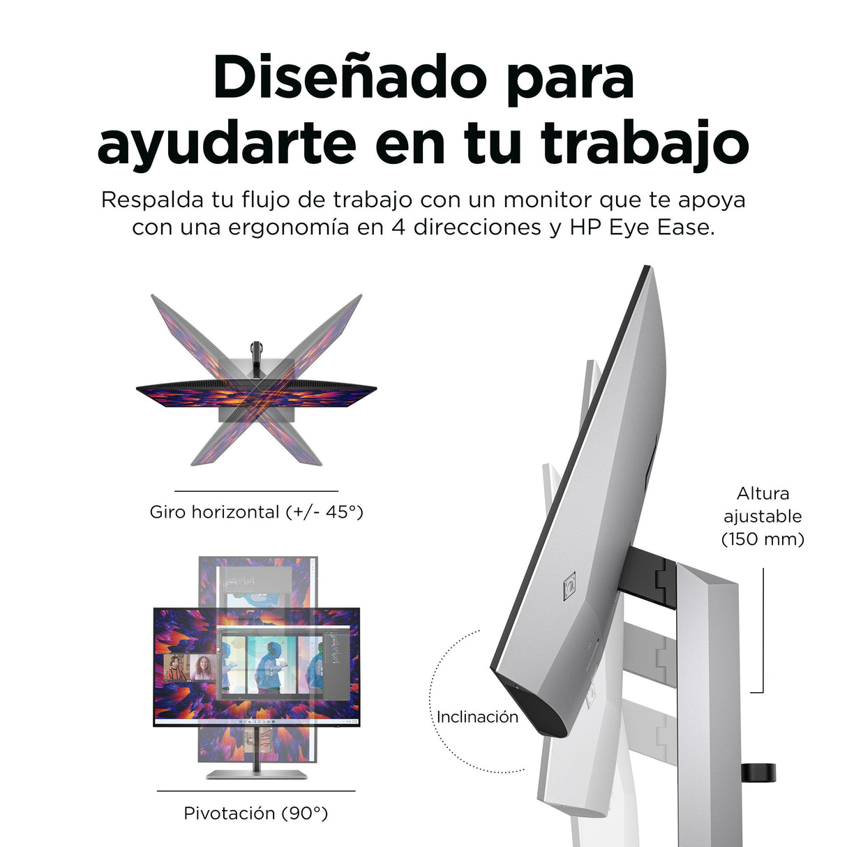 EAN 0196188122938 - HP Z24q G3 QHD Display pantalla para PC 60,5 cm (23.8") 2560 x 1440 Pixeles Quad HD LCD Plata imagen 15