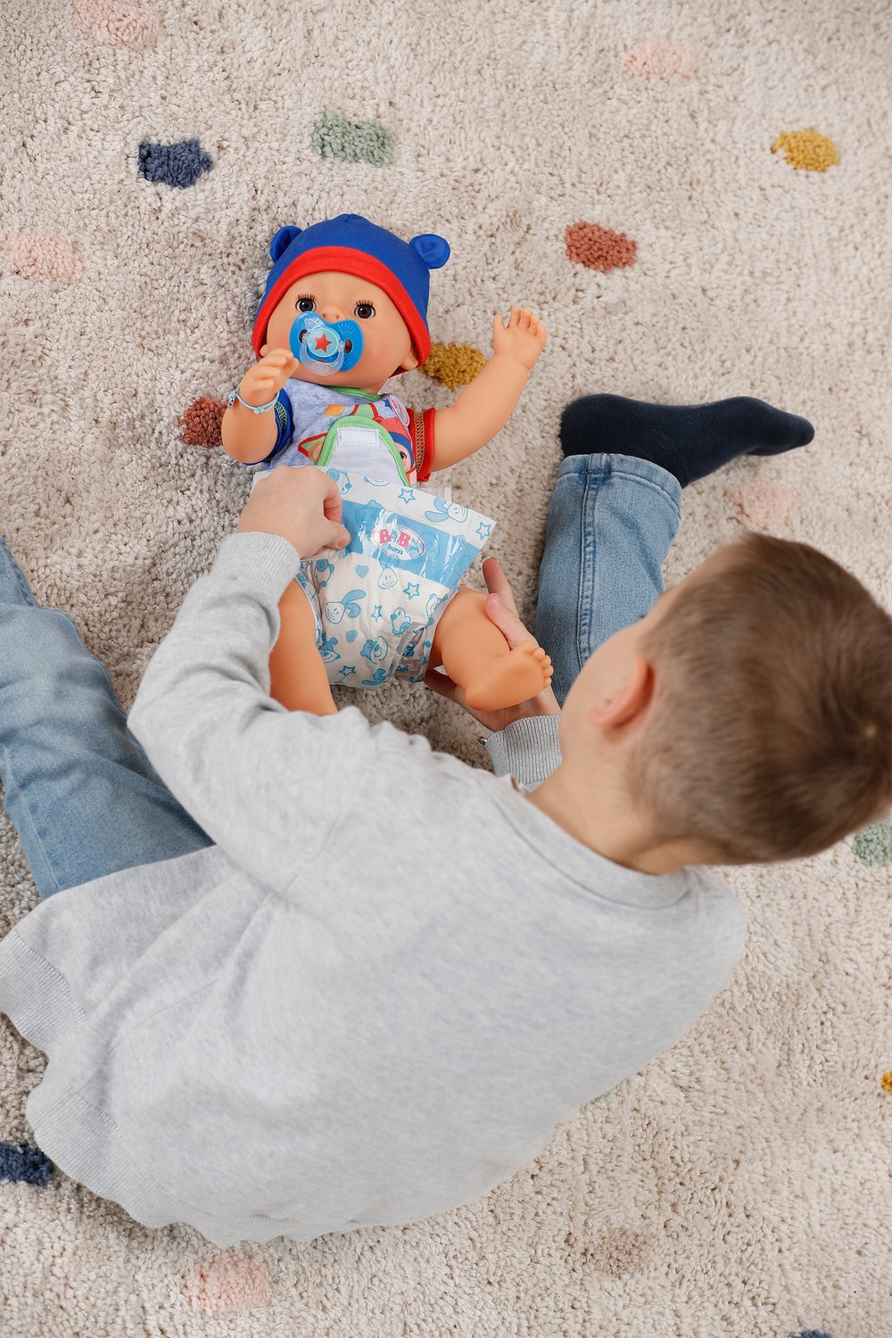 Lalka Baby Born Chlopiec Jonas 43cm