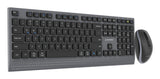 Gembird Dual-Mode Slim Wireless Desktop Set 2.4g+Bt Us Layout