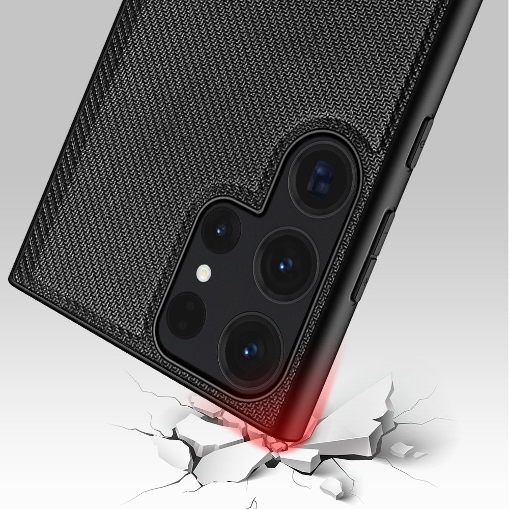 Funda Nevox Styleshell Nylo Galaxy S24 Ultra Schwarz