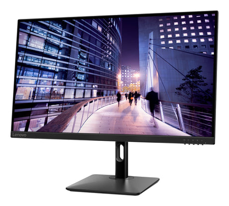 EAN 0198153593101 - Lenovo N27p pantalla para PC 68,6 cm (27") 3840 x 2160 Pixeles 4K Ultra HD LED Negro imagen 3