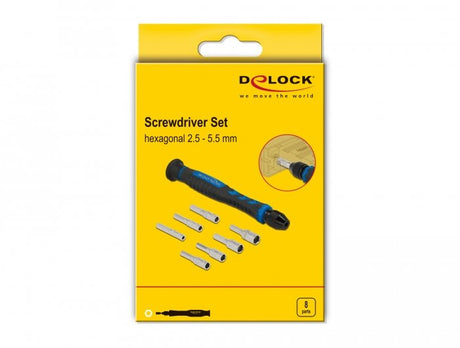 EAN 4043619905515 - DeLOCK 90551 destornillador manual Destornillador múltiple Destornillador plano imagen 4