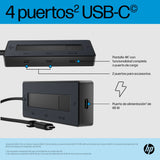 EAN 0196548907007 - HP 4K USB-C Multiport Hub USB Tipo C 10000 Mbit/s Negro imagen 2