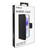 EAN 8021735217633 - Celly WALLY funda para teléfono móvil 17 cm (6.7") Funda cartera Negro imagen 6