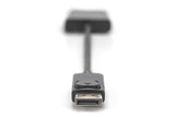 EAN 4016032468783 - Digitus DB-340414-001-S adaptador de cable de vídeo 0,15 m Mini DisplayPort DVI-I Negro imagen 3